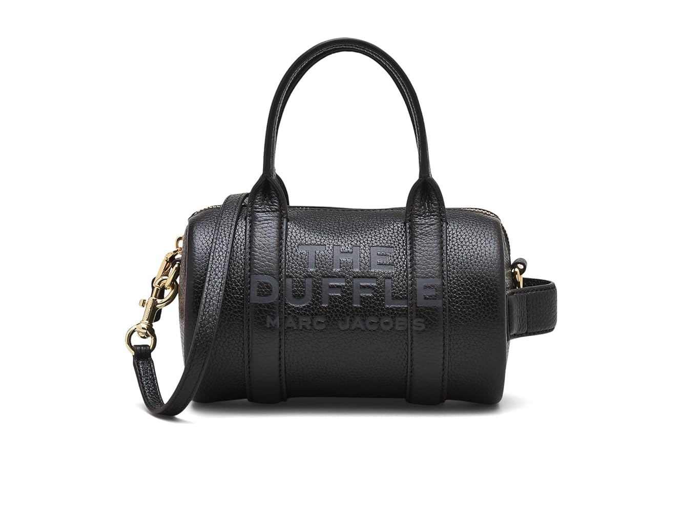 MARCK JACOBS THE DUFFLE ミニダッフルバッグ Amazon.com: Marc Jacobs The Leather Mini Duffle Bag, Black
